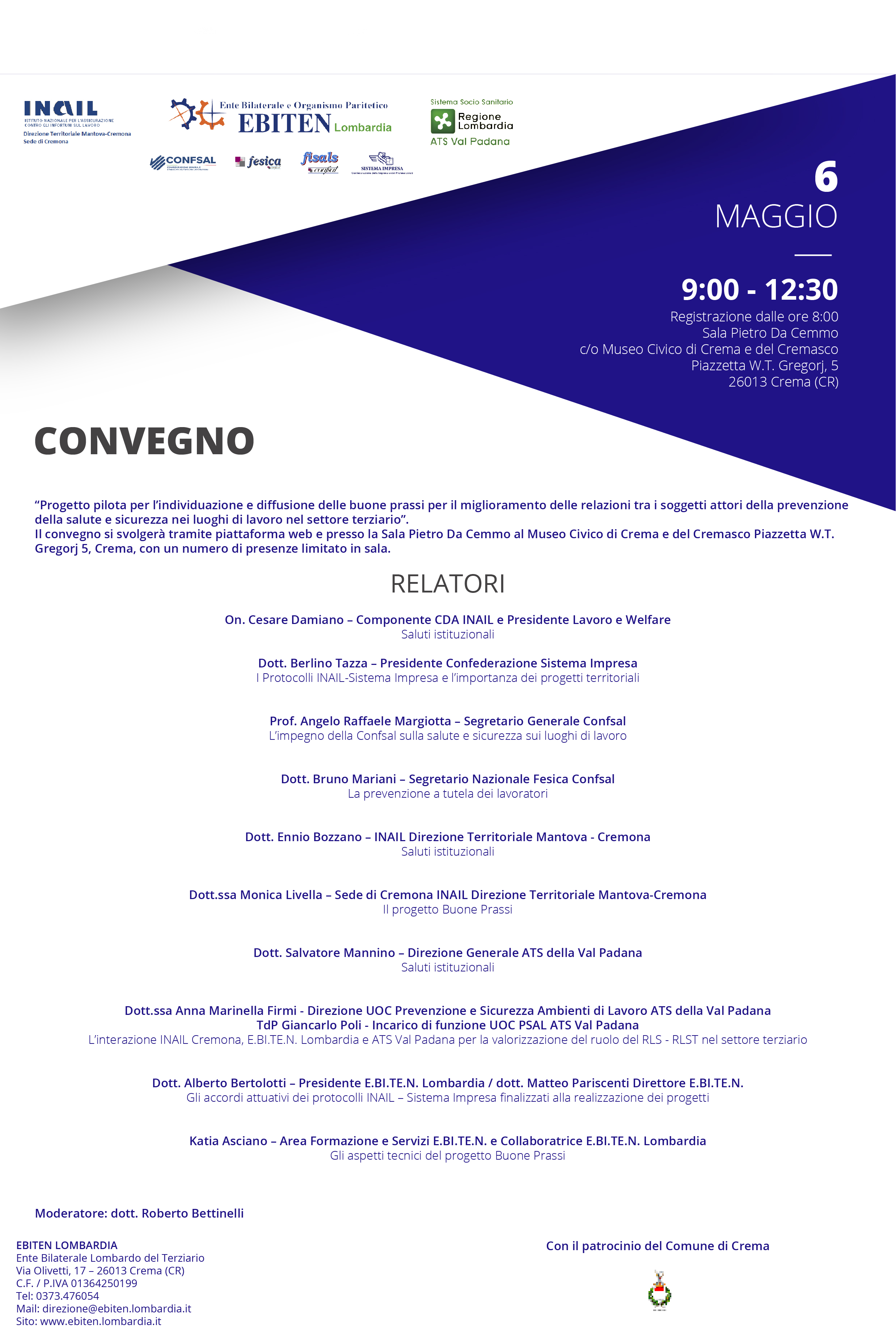 Presentazione Progetto Buone Prassi a Crema 