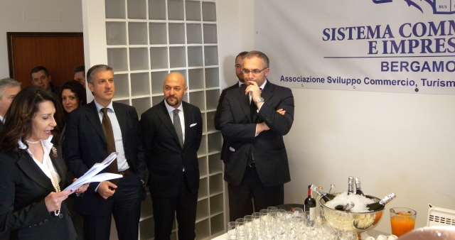 Inaugurata la sede di Sistema Commercio e Impresa Bergamo