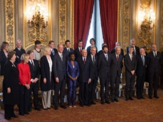 Costituito il nuovo Governo.