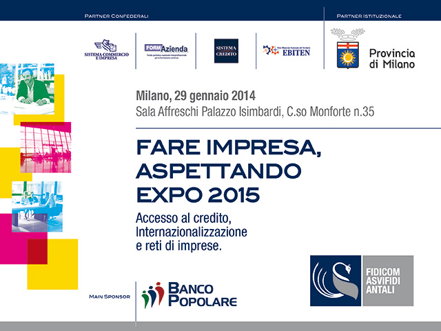Fare impresa, aspettando Expo 2015. 
